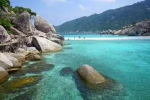Koh-Nang-Yuan,-de-las-playas-más-bonitas-de-Tailandia